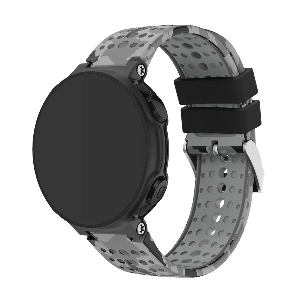 Замена силиконовый браслет аксессуар для Garmin Forerunner 220/230/235/620/630 Бег Спорт ремешок для наручных часов мягкий силиконовый ремешок