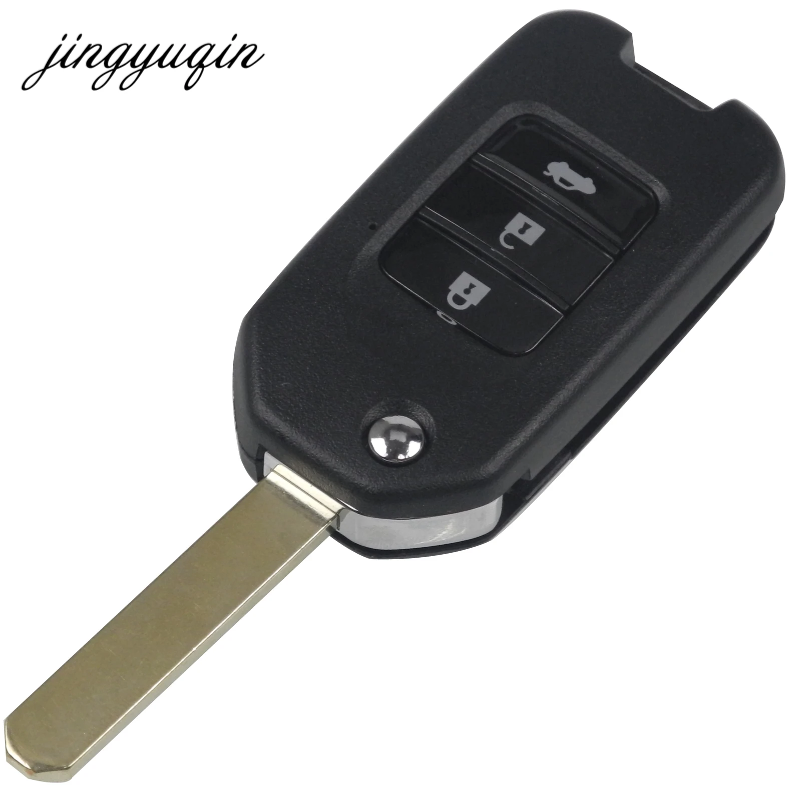 Складной автомобильный ключ jingyuqin G word on Blade флип чехол для Honda Civic City Fit XRV Vezel брелок