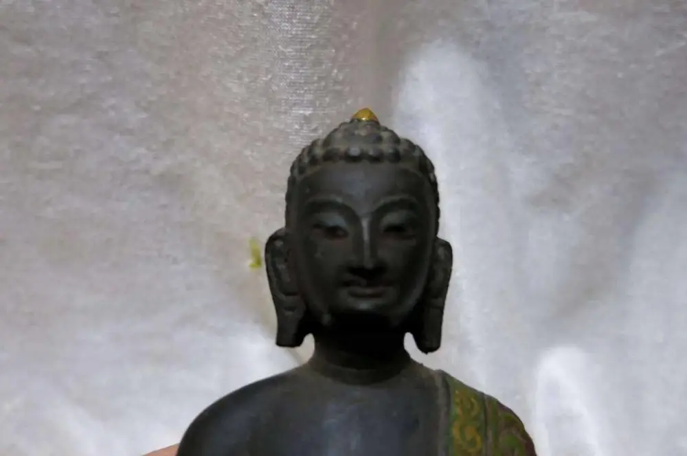 Тибетский старый буддизм картина прекрасный камень медицина Будда скульптура