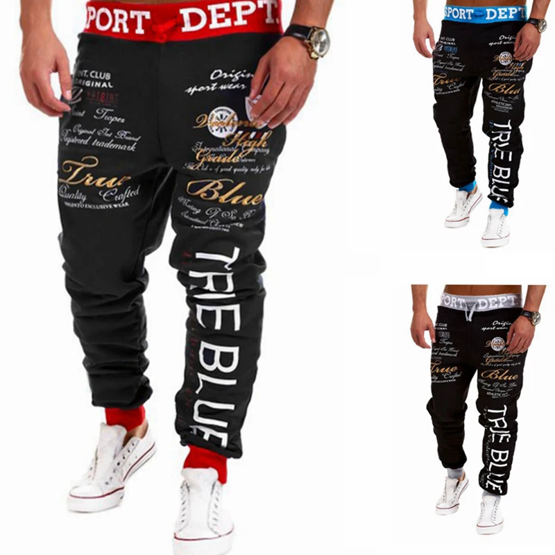 

Men Lightweight Jogger Pants Men Fitness Workout Bodybuilding Sport Long Trousers Autumn Tracksuit Gym Sweatpants Britches