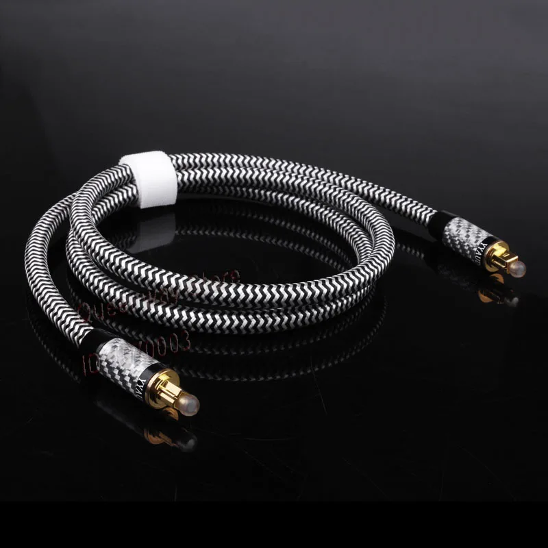Hi End HiFi Цифровой аудио волоконно оптический кабель 5 1 DTS Dolby цифровой ЦАП