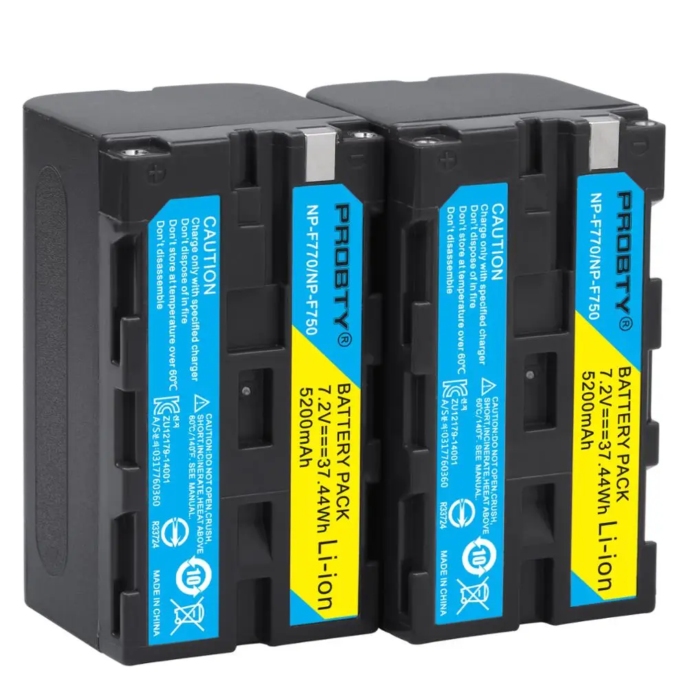 Для sony NP F770 F750 батарея для Sony CCD RV100 RV200 SC5 TR940 TR917 Камера CN 216 304 YN300 VL600 Светодиодная