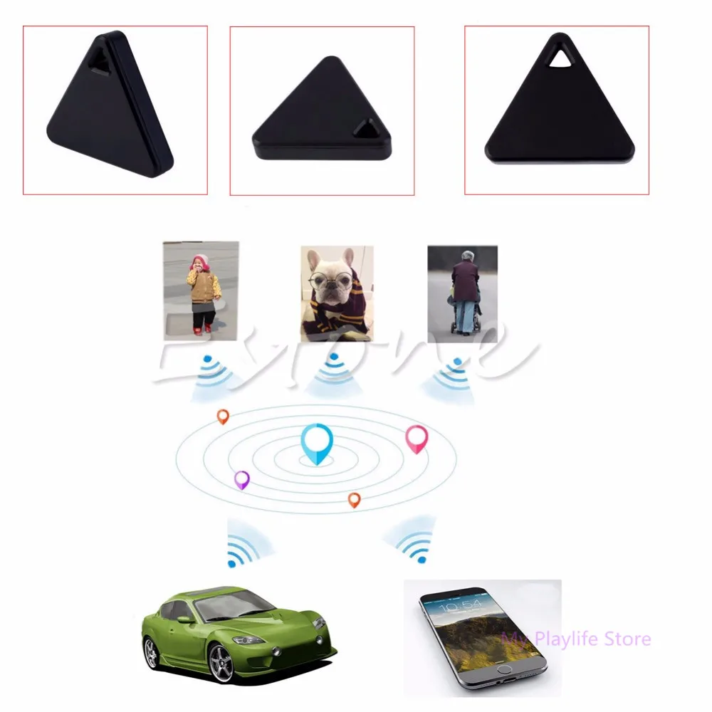 Портативный мини Bluetooth трекер gps локатор анти-бирка на случай потери сигнализации трекер для домашних животных собака кошка детский автомобильный кошелек товары для домашних животных C42