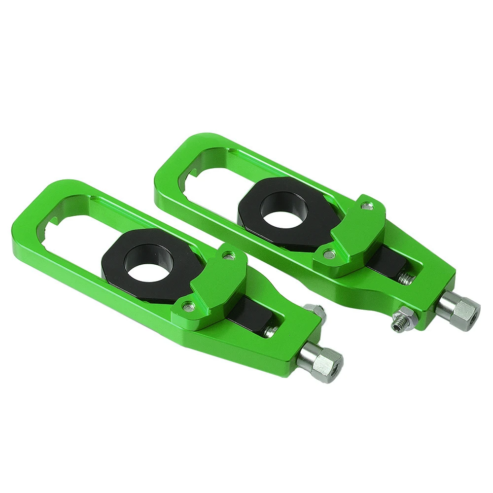 

Motorcycle CNC Aluminum Chain Adjusters Regulator Tensioner Catena with Catena Spools Tensioners for kawasaki Z900 2017 2018