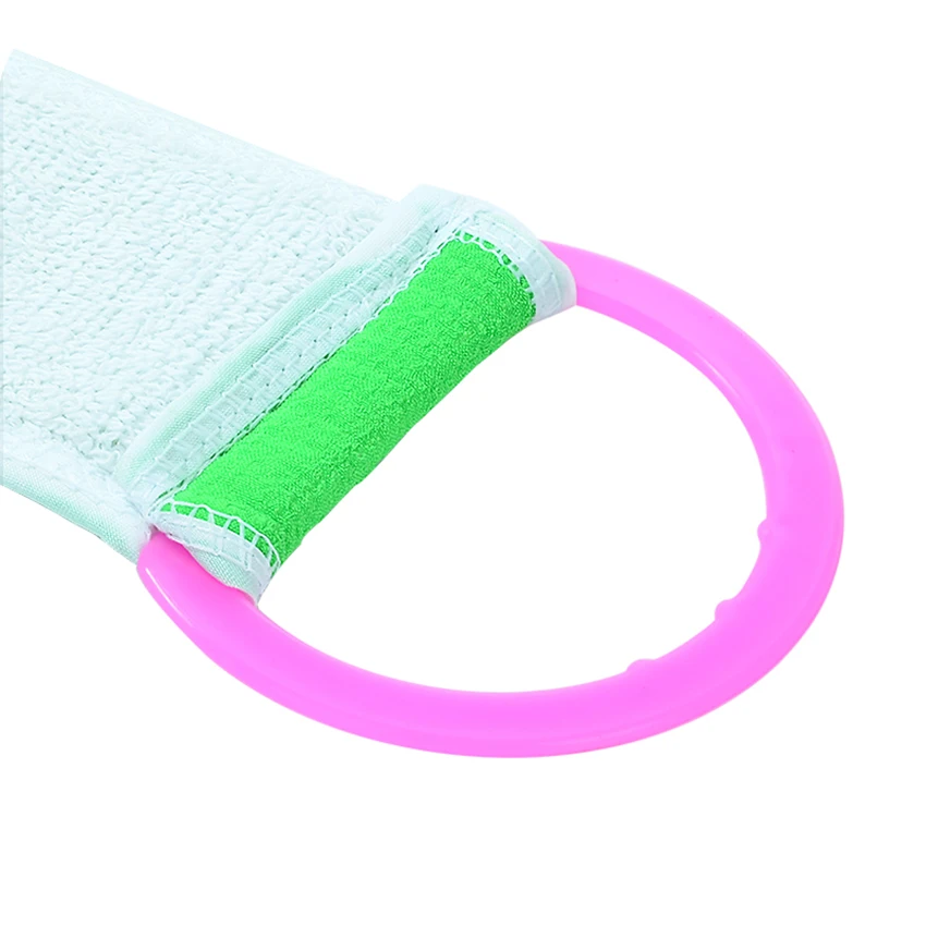 Ручной душ для ванной ремень заднюю часть тела чистка Полотенца отшелушивающая