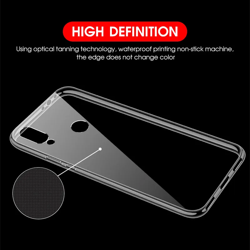 Ультратонкий прозрачный защитный чехол для Xiaomi Redmi Note 7 6 5 10 Pro Max 6A Mi 5X A1 6X A2 8 9 Pocophone