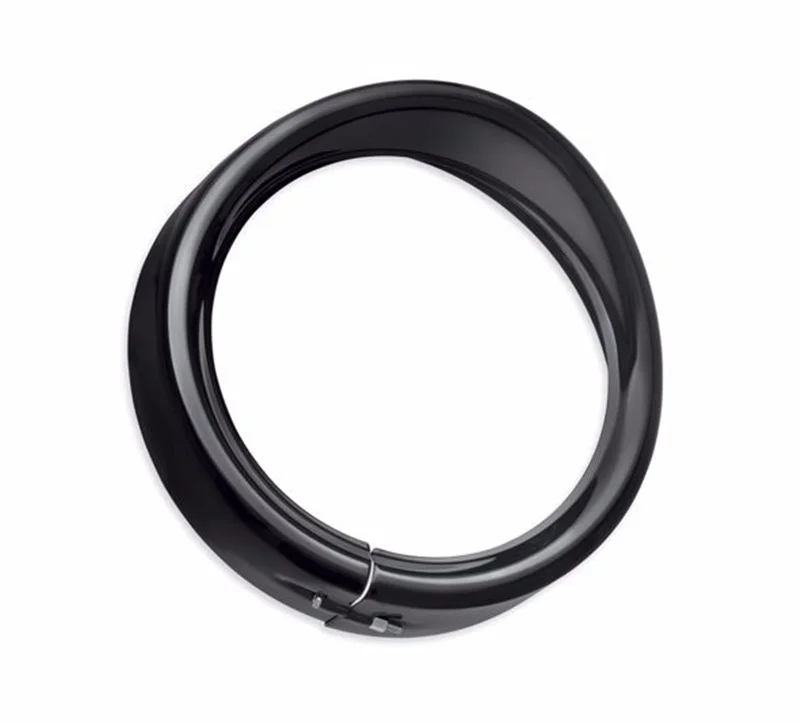 5,7" держатель фары Накладка кольцо для Sportster XL 883 883N 1200 Dyna 5 3/4 дюймов. Стиль козырька отделка для передней фары кольцо