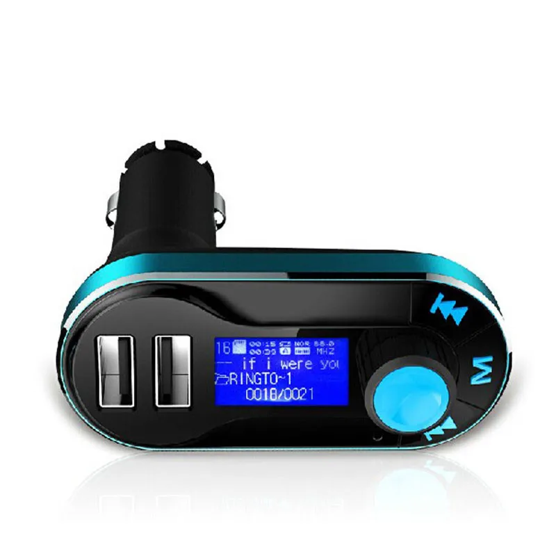 Новое поступление Quick Charge USB Автомобильное Зарядное устройство Bluetooth fm передатчик