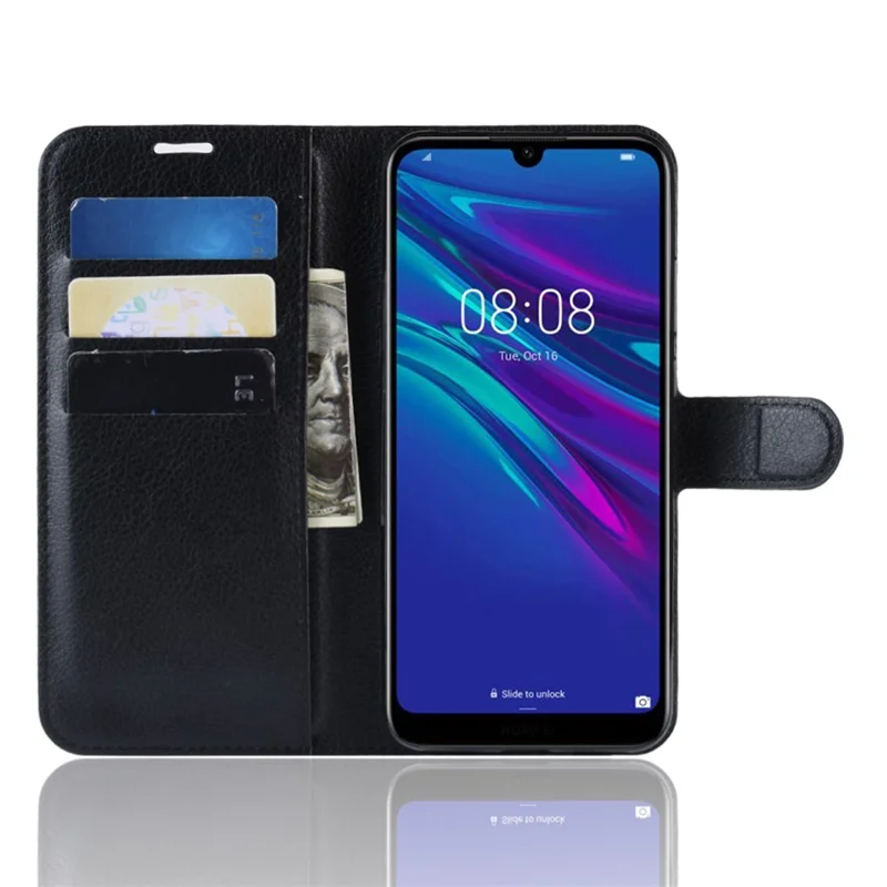 Для Huawei Y6 2019 Prime Чехол-книжка кожаный кошелек полная защита чехол для телефона |