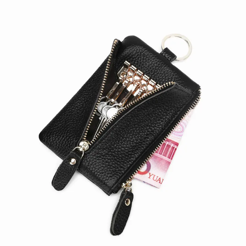 2018 ключница ключи держатель Автомобильный ключ кошелек верхний слой натуральная