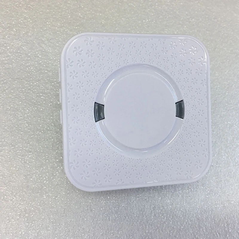 Белый водонепроницаемый беспроводной дверной звонок Крытый приемник 1 кольцо/Tong