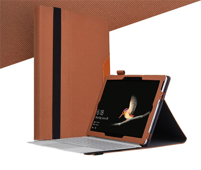 Для microsoft Surface Go чехол 10 дюймов бизнес противоударный PU кожаный чехол Coque Funda для поверхности Go полная защитная подставка оболочка