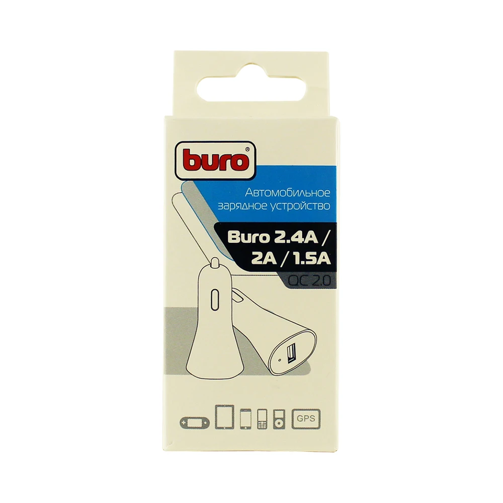 Автомобильное зарядное устройство Buro TJ-186 QC 2.0 | Мобильные телефоны и аксессуары
