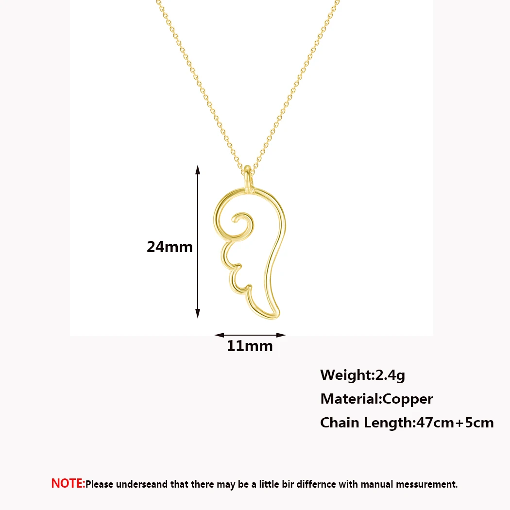 Cxwind модное ожерелье с крыльями ангела для женщин Bijoux femme колье ювелирное изделие