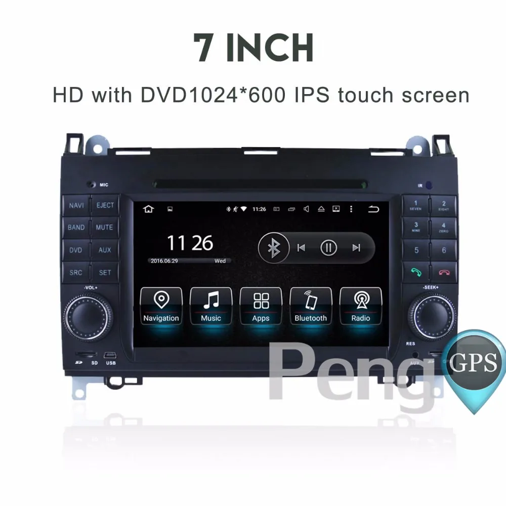 Восьмиядерный CD DVD плеер 2 Din стерео Android 8 0 автомобильное радио для класса A W135
