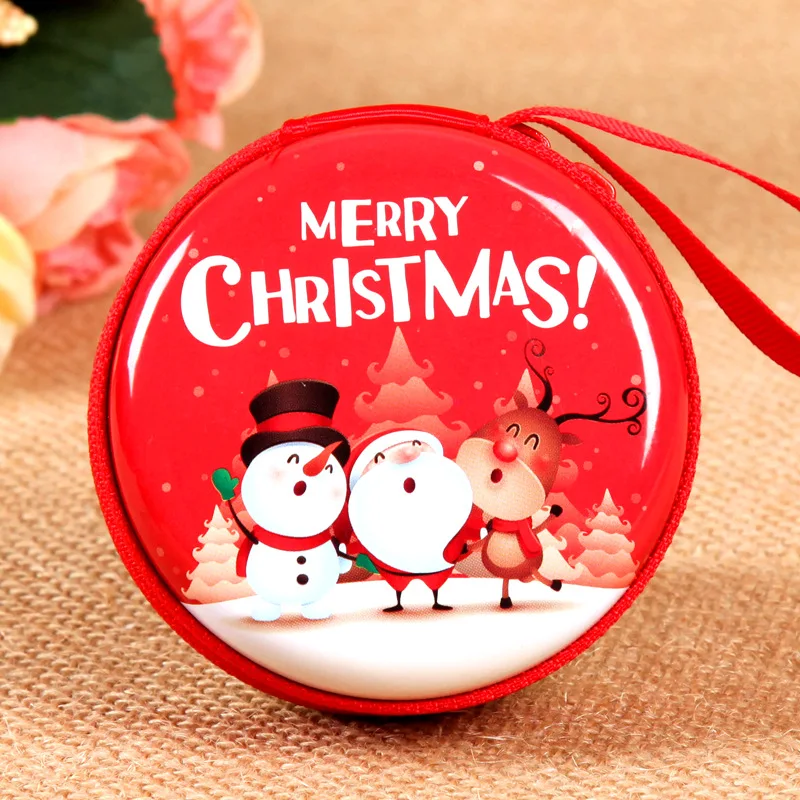 Рождественское украшение сантас Клаус Медведь Олень гарнитура сумка кошелек