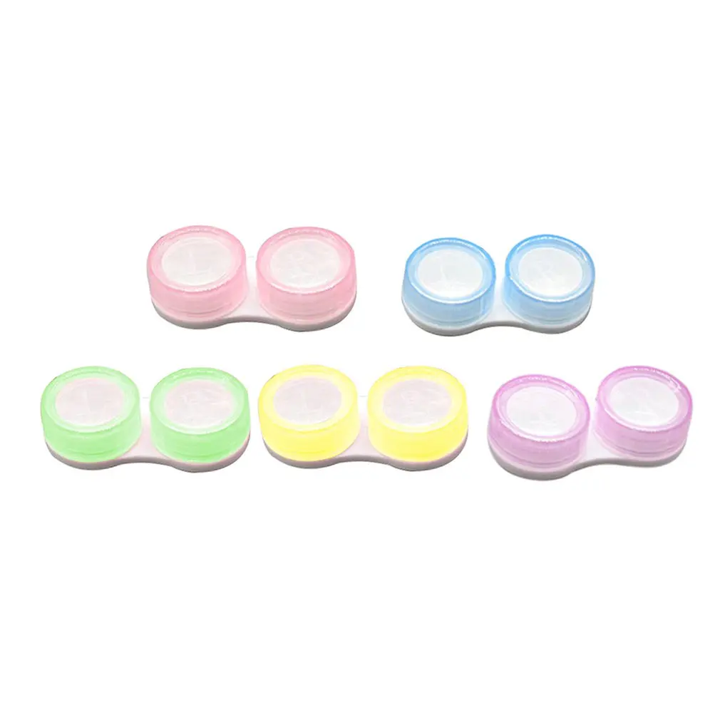 

6 PCS Plastic Material Exquisitely Designed Fashion Delicate Portable Best Selling Invisible Glasses Case