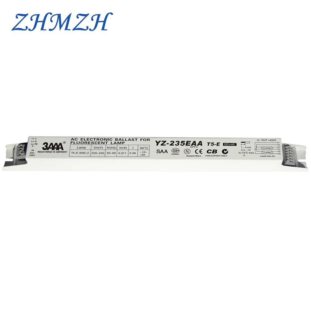 3AAA YZ-235EAA T5-E 220-240 В 2*35 Вт T5 электронные балласты для T5 ХО флуоресцентная лампа в виде трубки аквариумная лампа высокого качества выпрямитель
