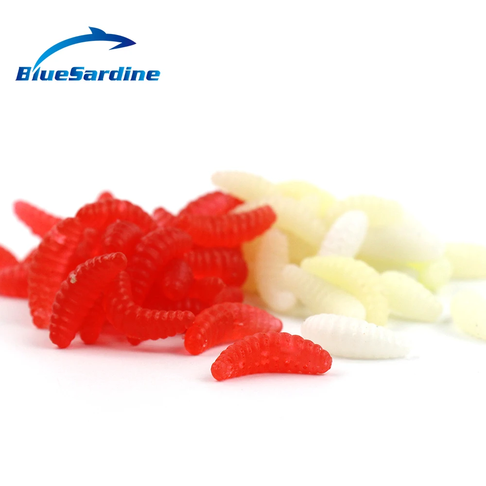 Мягкая рыболовная приманка BlueSardine искусственные мягкие черви пластиковые