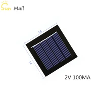 mini poly solar panel 2v 100ma for rechargeable 1 2v battery with dc small motor