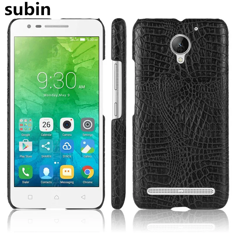 

New arrival For Lenovo C2 Power Case Retro Luxury Crocodile Skin Protective Back Cover For Lenovo C2 Power Phone Bag Case