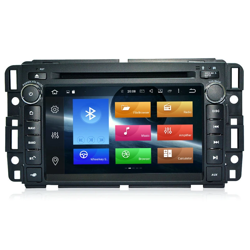 Android 9,0 автомобильный dvd-плеер для GMC Yukon Savana, Sierra Tahoe Acadia Traverse Octa core 4 Гб ram 64 Гб rom Радио Стерео навигация