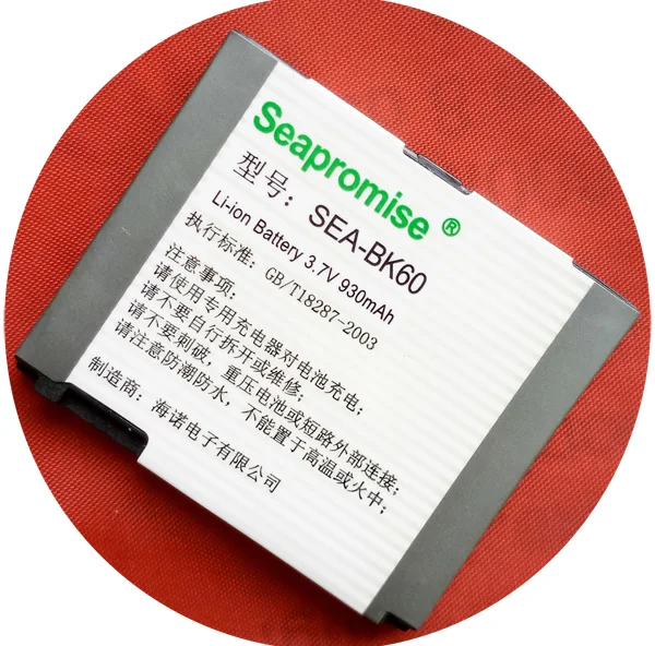 Оптовая продажа 5 шт./лот батарея BK60 (BK61) для Motorola SLVR L9 L7C L71 L72 W510 Q700 A1600 A1800 EM30 EX112 EX115