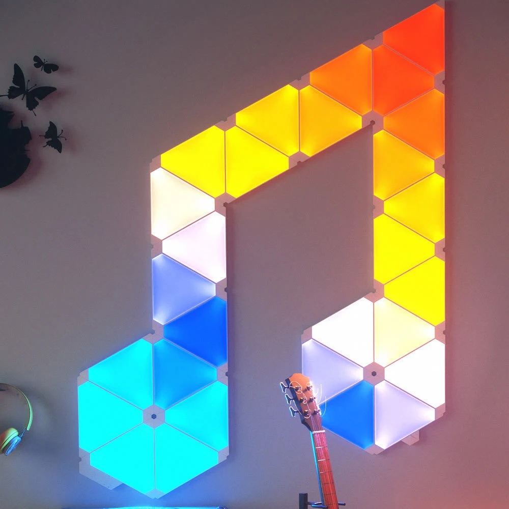 Xiaomi Nanoleaf красочный умный нечетный светильник для работы с Mijia для Apple Homekit Google Home настройка на заказ 4 шт./1 коробка