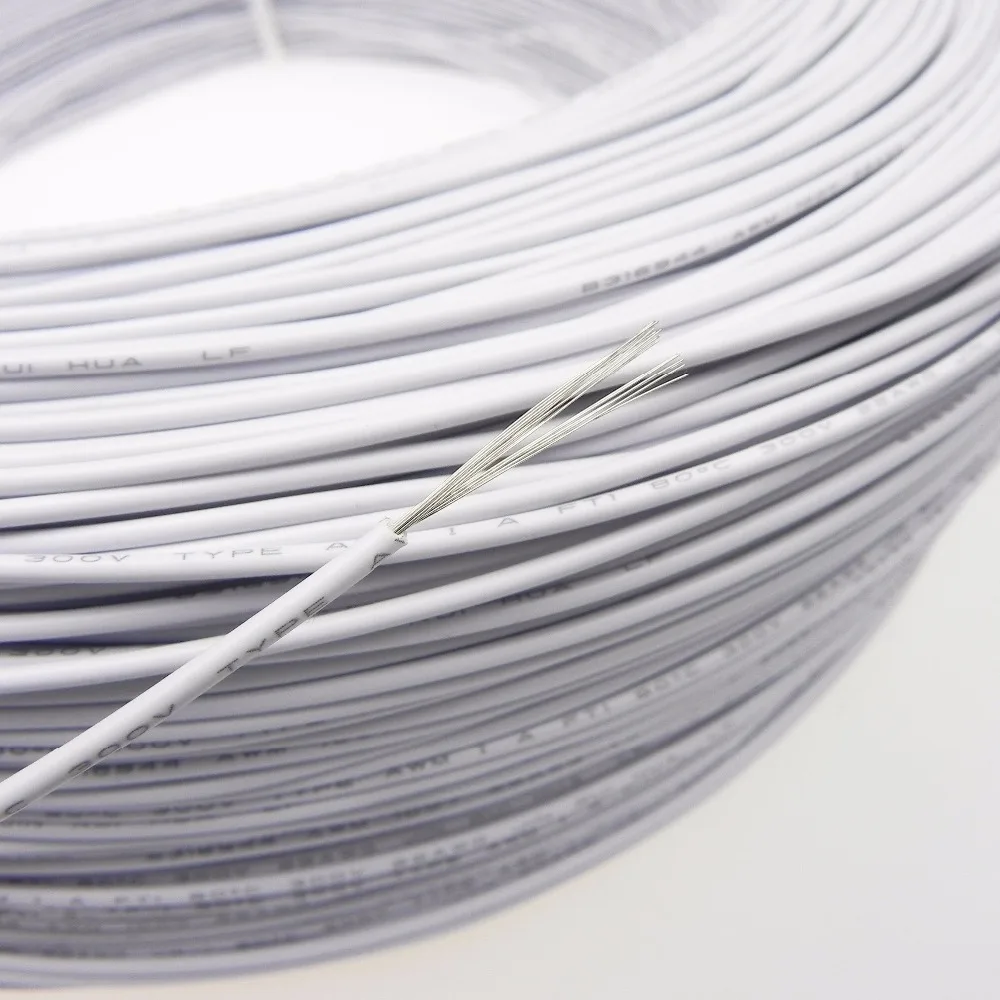 UL1007 22AWG 26*0,25 2,5 мм электрические провода, кабель с изоляцией из ПВХ, луженая медная электронные провода