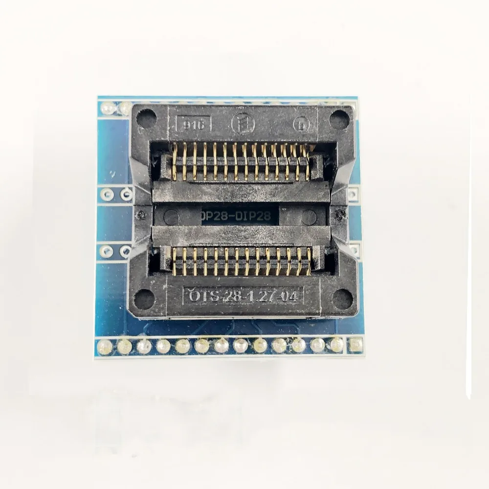 RT809H SOP28 к DIP28 адаптер гнездо IC SOIC28 контактный шаг 1 27 тестовый программист SMT