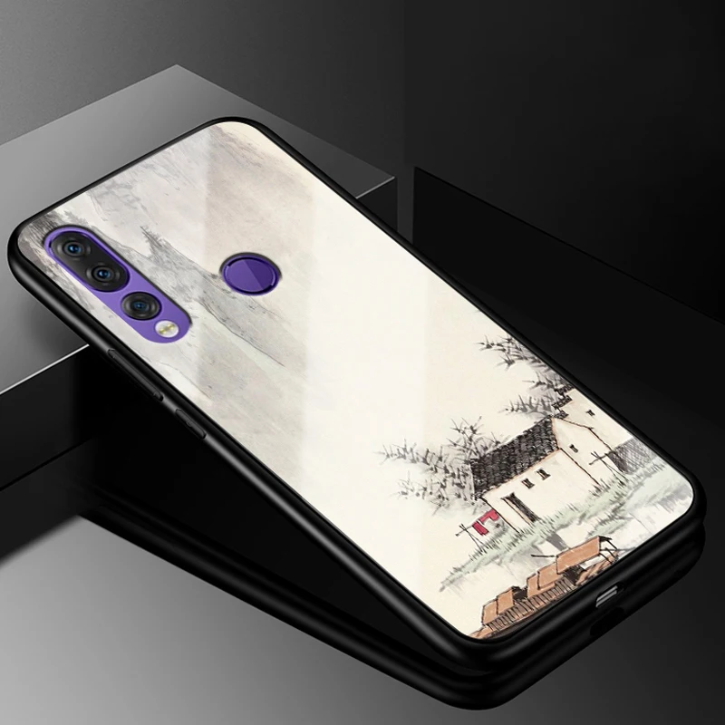 6,3 ''Para for lenovo Z5S чехол Луна жесткая накладка на заднюю панель для lenovo Z5S чехол из мягкого ТПУ с рамкой с принтом чехол для lenovo Z5S L78071 Z5 S