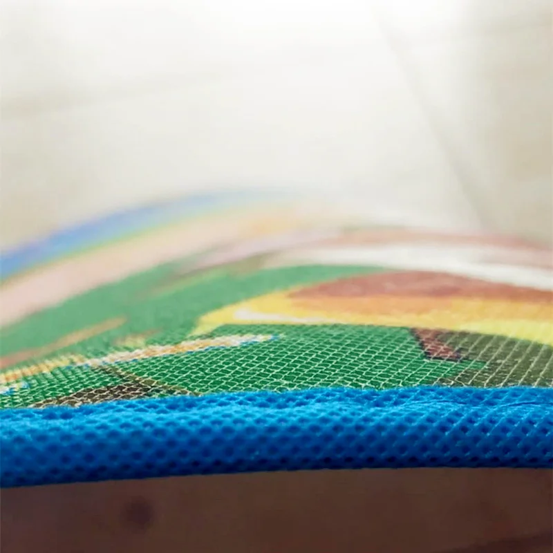 Детская палатка специальный круглый коврик влагостойкий мультфильм игровой