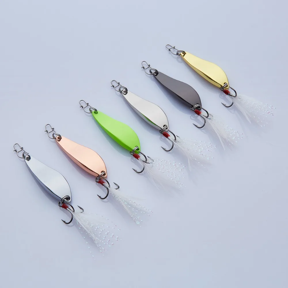 APADA Jigging 508 Beetle усиленный тройной крючок + перо 8 г/41 мм 12 г/48 приманки для ловли