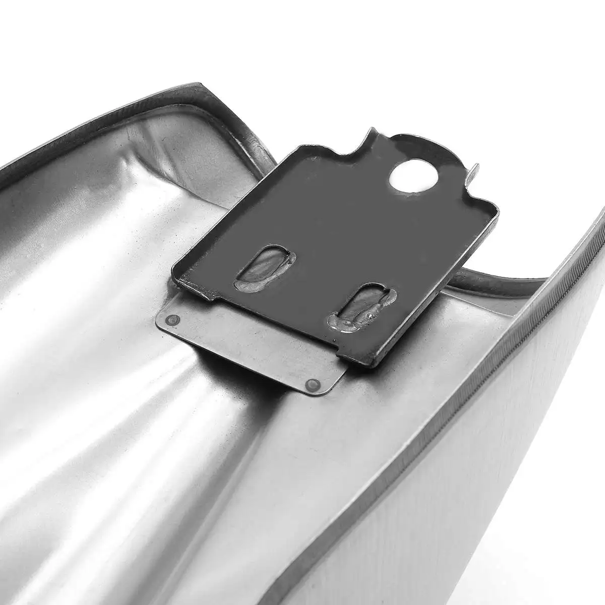 Silver Vintage Universal 10L Cafe Racer Fuel Gas Tank For Suzuki/for Yamaha/for Honda 750 550 with Thick Iron Cap Switch