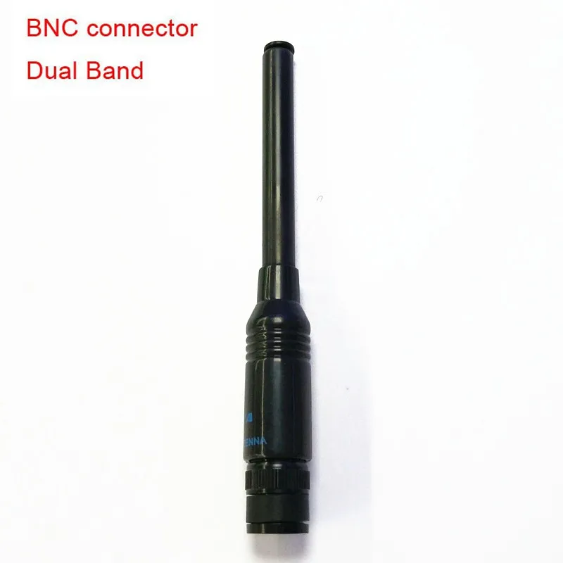 XQF 10 шт. NA 773 144/430 МГц телескопическая антенна BNC разъем для ICOM IC V8/V82 двухстороннее