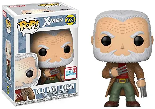 NYCC эксклюзивный Funko pop официальный Марвел: старый человек Логан Росомаха#235 Виниловая фигурка Коллекционная модель игрушки