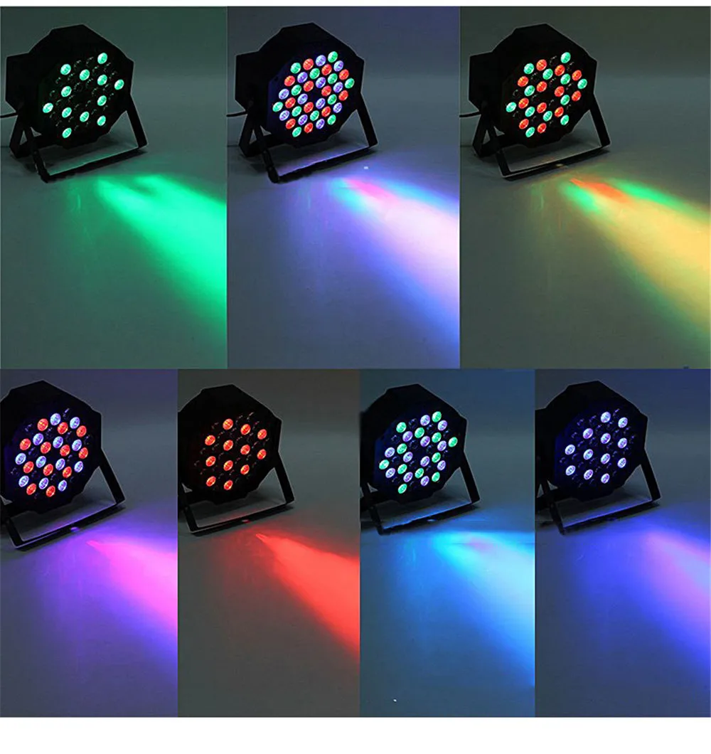 36 светодиодов LED сценический свет RGB Хрустальный Магический шар лампа dmx