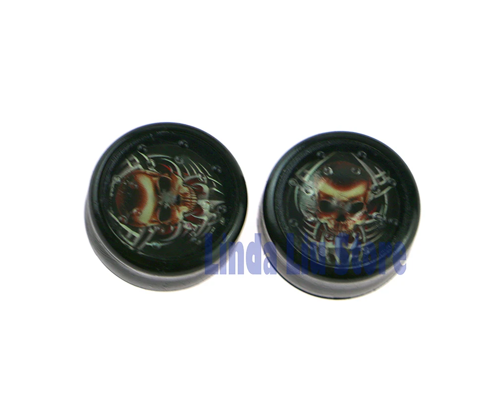 Chengdianwan Ghost Skull силиконовые ручки высота для xbox one контроллер 3D аналоговый Stick Cover 2