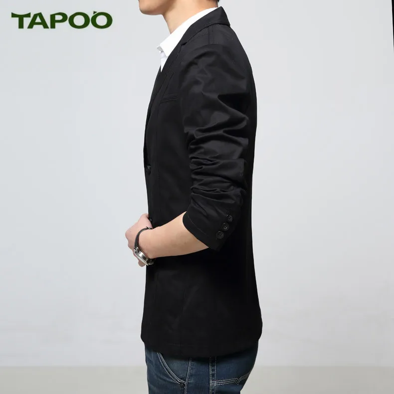 Tapoo 2018 весна и осень Новый Smart Повседневное тонкий костюм Для мужчин Пиджаки для