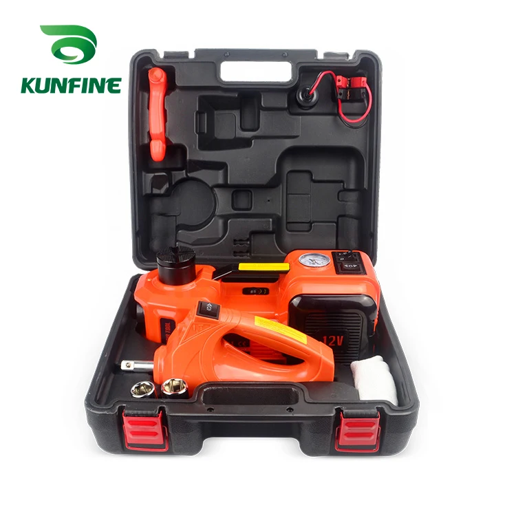 KUNFINE 12V 5Ton электрическая автомобильная шина подъемные машины домкраты