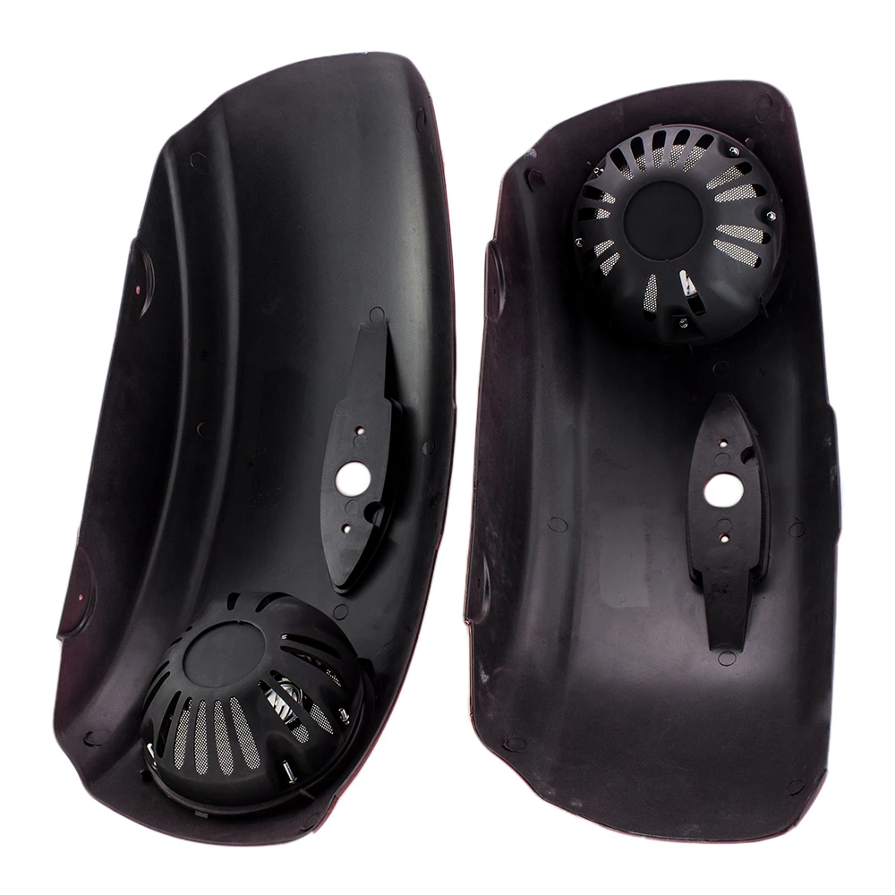 Motorcycle Hard Saddlebag Speaker Lids w/ Grill for Indian Chieftain Roadmaster 2014 2015 |