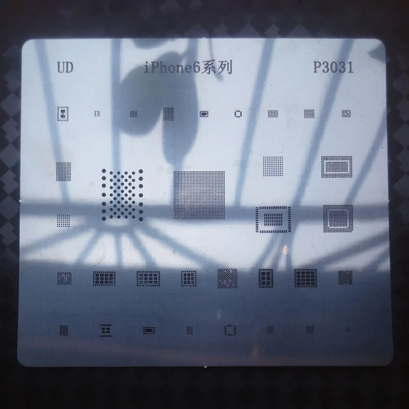 Трафареты для реболлинга интегральных схем ремонта BGA трафареты iPhone 5 5S 6S 6 Plus
