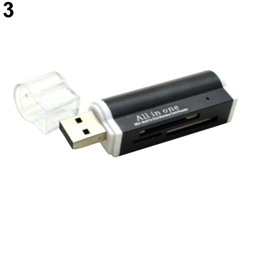 Mini USB 2.0 Multi-Function High Speed Micro SD TF MMC SDHC Memory Card Reader | Компьютеры и офис