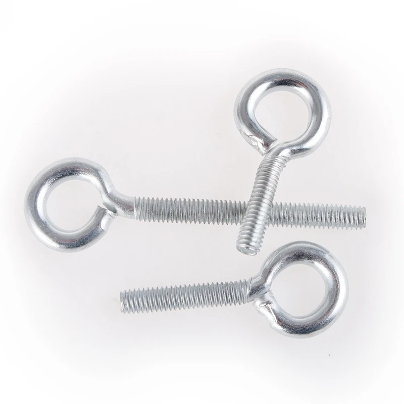 5 шт./лот Белый цинковый винт с железным покрытием для кольца M4 M5 M6 M8 кольцом