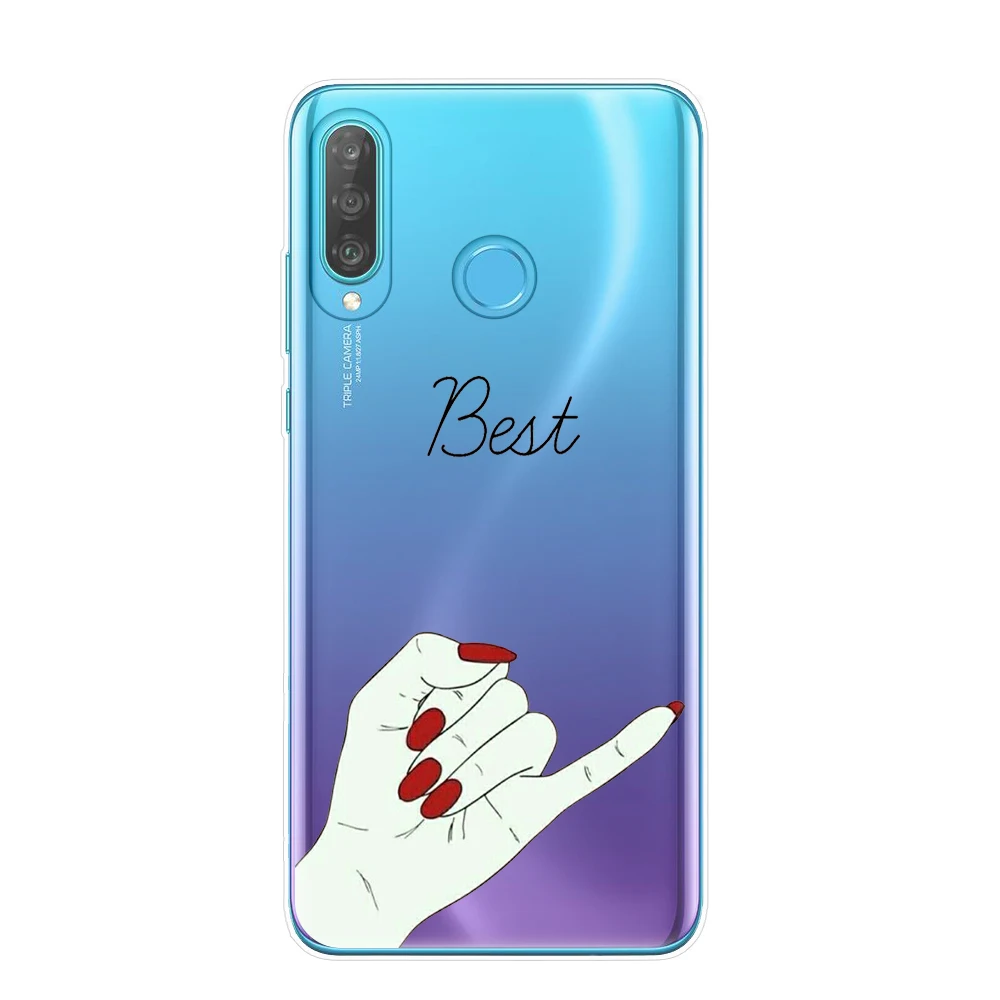 Мы всегда будем лучшими друзьями BFF силиконовый чехол для huawei P8 P9 Lite mate 10 20 P10 P20 P30 Pro Lite Мягкий ТПУ чехол для телефона
