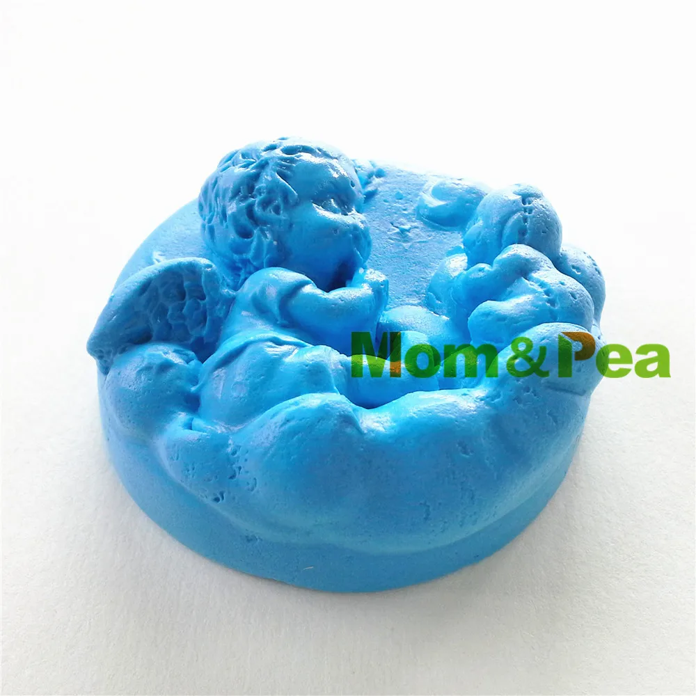 Mom &amp Pea 0805 Бесплатная доставка маленькая силиконовая форма для мыла в форме