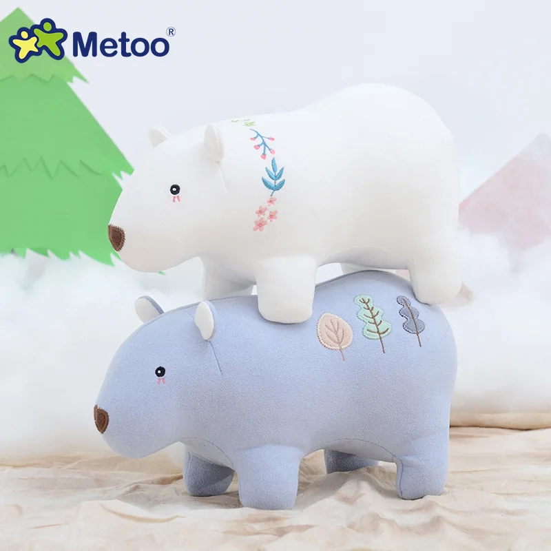 Детские милые плюшевые Мультяшные игрушки белый медведь мягкие Мини куклы для