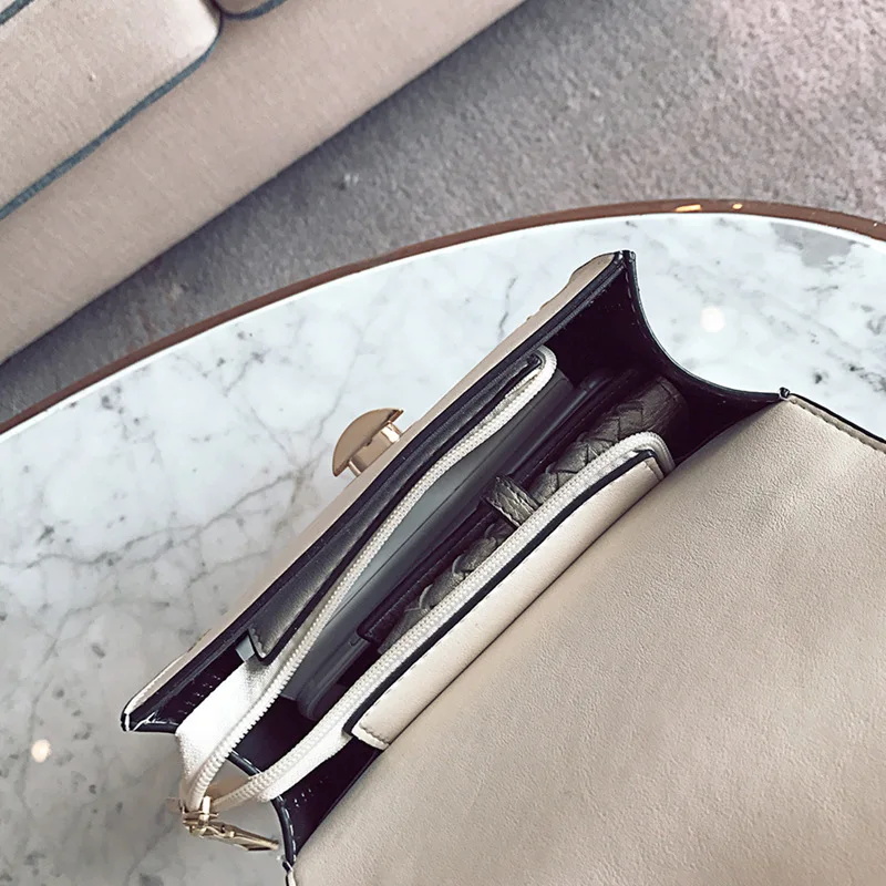 Otherchic ручка сверху дизайнер Сумки универсальные коробка на плечо цепи сумка