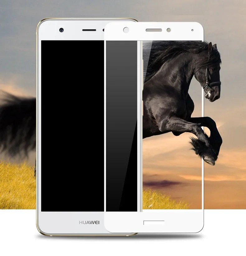 3D полное покрытие экрана протектор Закаленное стекло для huawei P10 P9 Nova Plus Ascend P10 Lite mate 9 Honor 8 6X сотовый телефон Пленка чехол