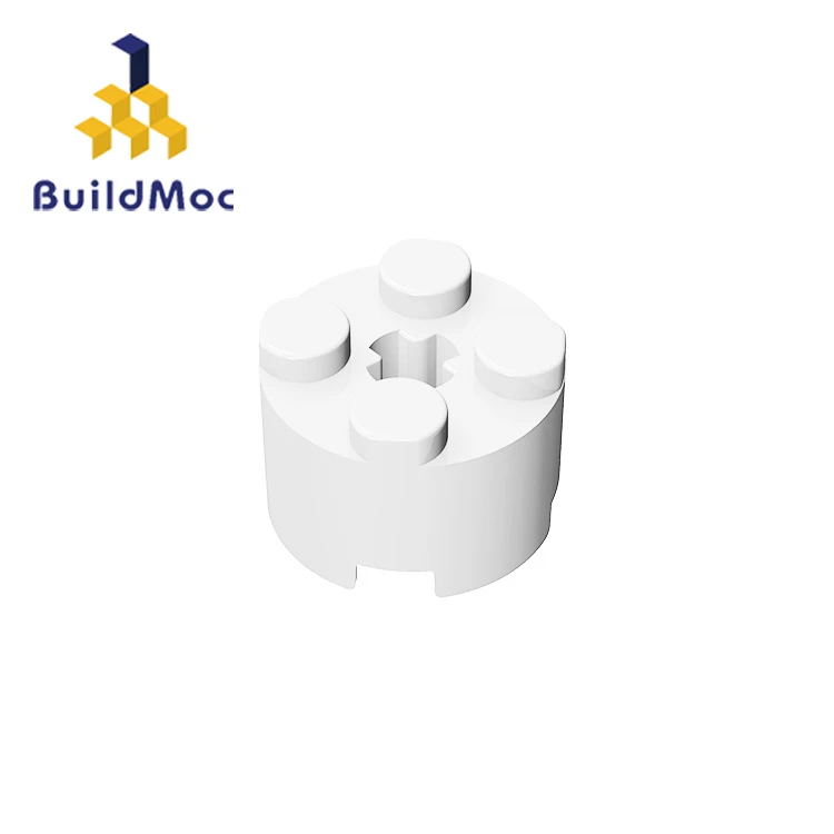 BuildMOC совместимые сборы частицы 6143 3941 2x2 для строительных блоков детали сделай сам